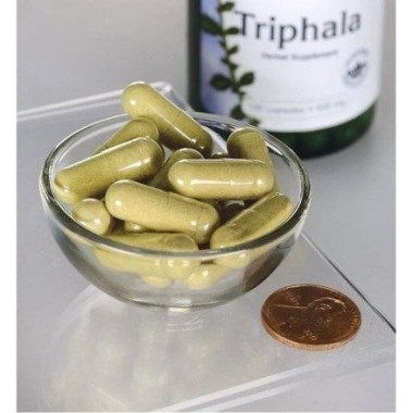 Swanson Triphala, 500mg 100 Capsule Beneficii Triphala: va poate ajuta sa pierdeti in greutate, poate reduce inflamatia din orga