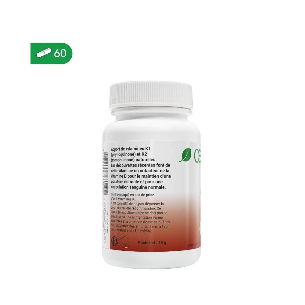 Oemine Vitamina K 60 Capsule Beneficii Vitamina K: reduce bolile cardiovasculare, reduce ridigizarea arterelor, pastreaza un niv