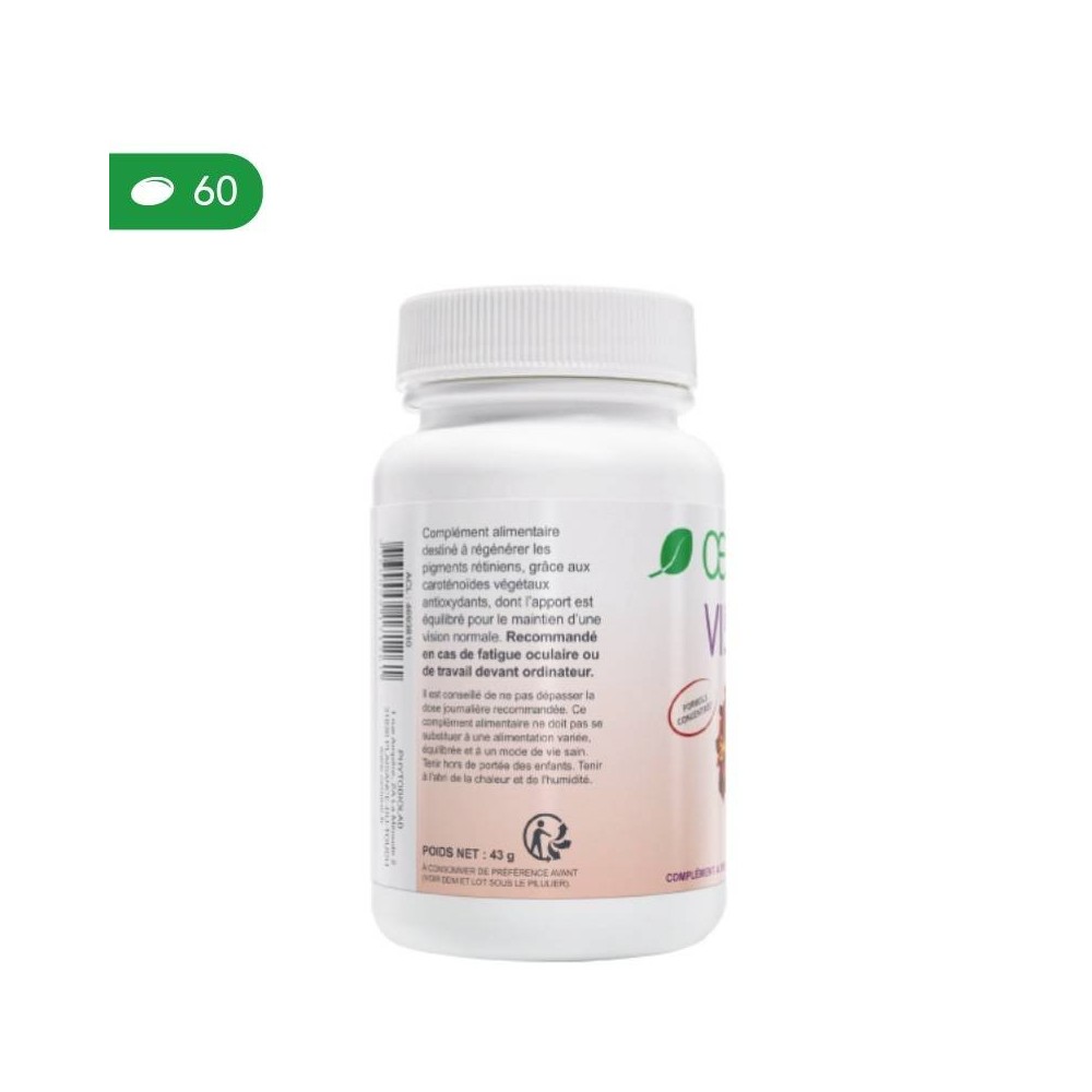 Oemine Vision - 60 capsule Oemine VISION este benefic pentru: persoanele care stau foarte mult in fata calculatorului, pentru pe