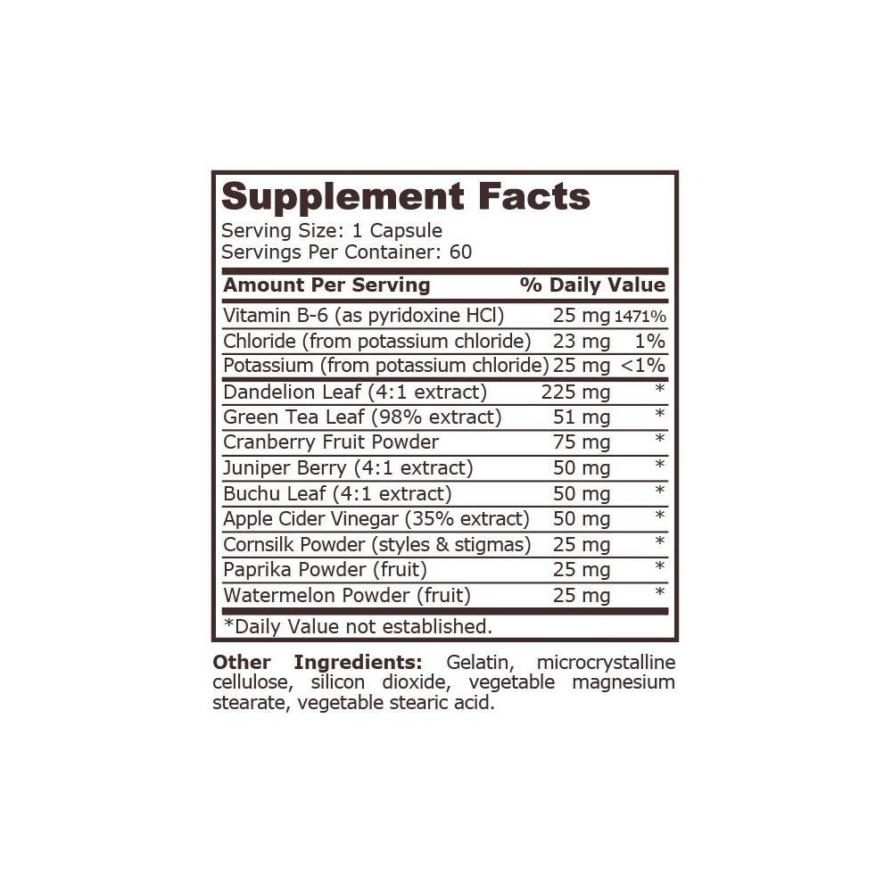 Pure Nutrition USA Aqua Out - 60 capsule (Elimina apa din organism, slabire) Beneficii Aqua Out: supliment foarte bun pentru sla