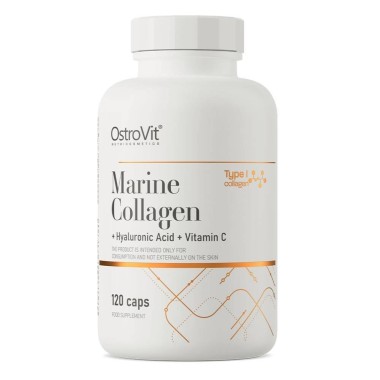 Marine Collagen + Hyaluronic Acid + Vitamina C 120 Capsule, OstroVit Marine Colagen + Hyaluronic Acid + Vitamina C beneficii - i
