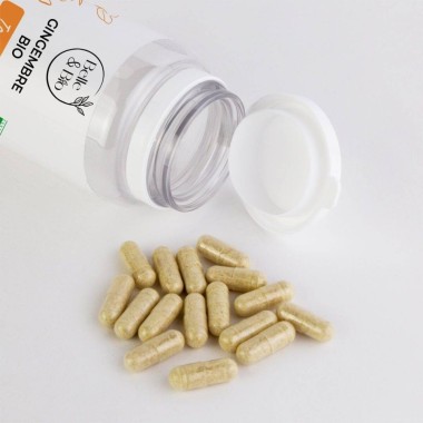 Belle&Bio Ghimbir Bio 120 capsule Beneficii Ghimbir: ofera energie si vitalitate, eficient impotriva trasmiterii bolilor, promov