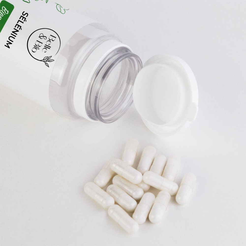 Belle&Bio Seleniu 50 mcg 120 Capsule Beneficii Seleniu: antioxidant ce inhiba radicalii liberi, repara celulele deteriorate si A