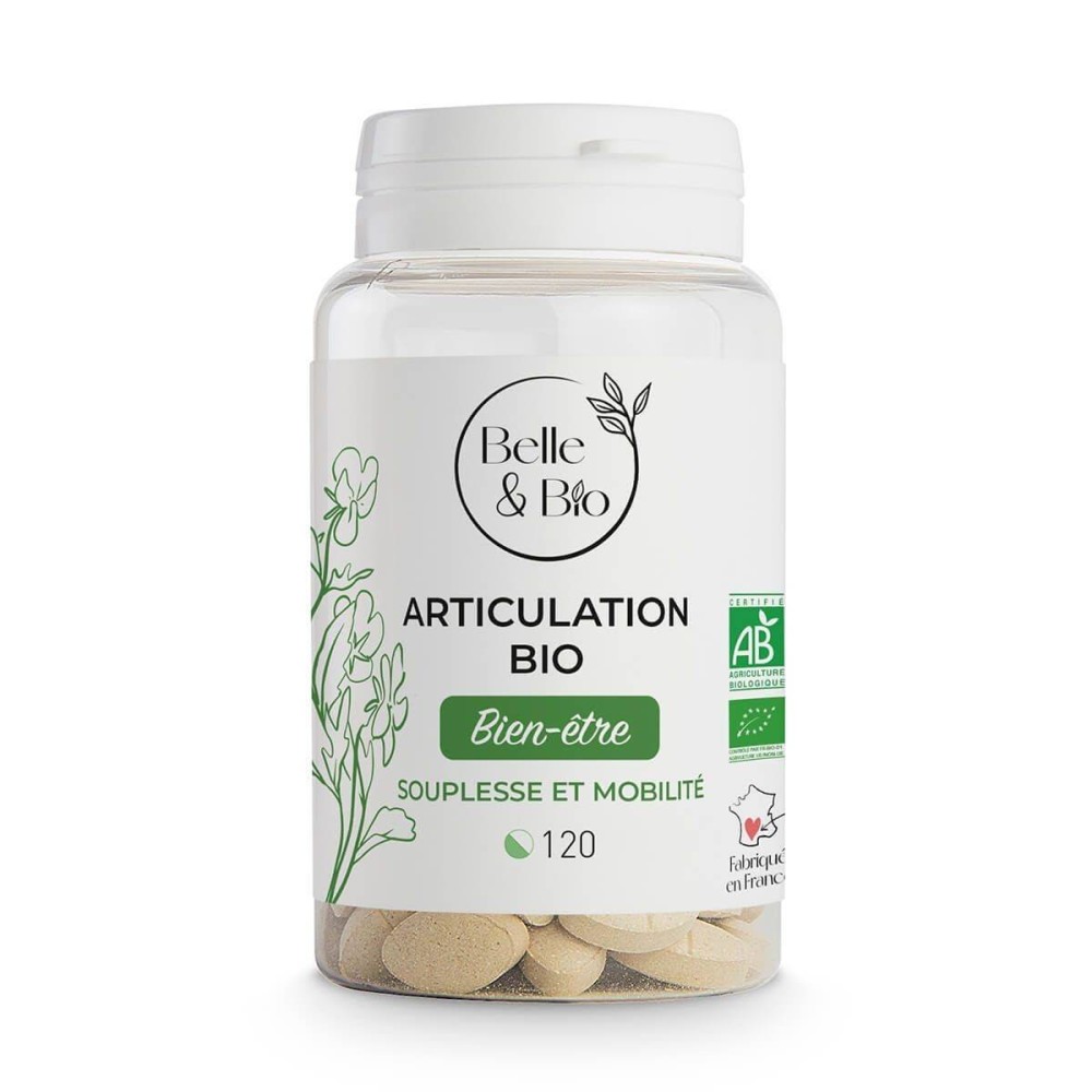 Belle&Bio Articulation Bio 120 Capsule, Gheara Diavolului, Curcuma, Ghimbir Beneficii Articulation Bio: intareste, calmeaza si p