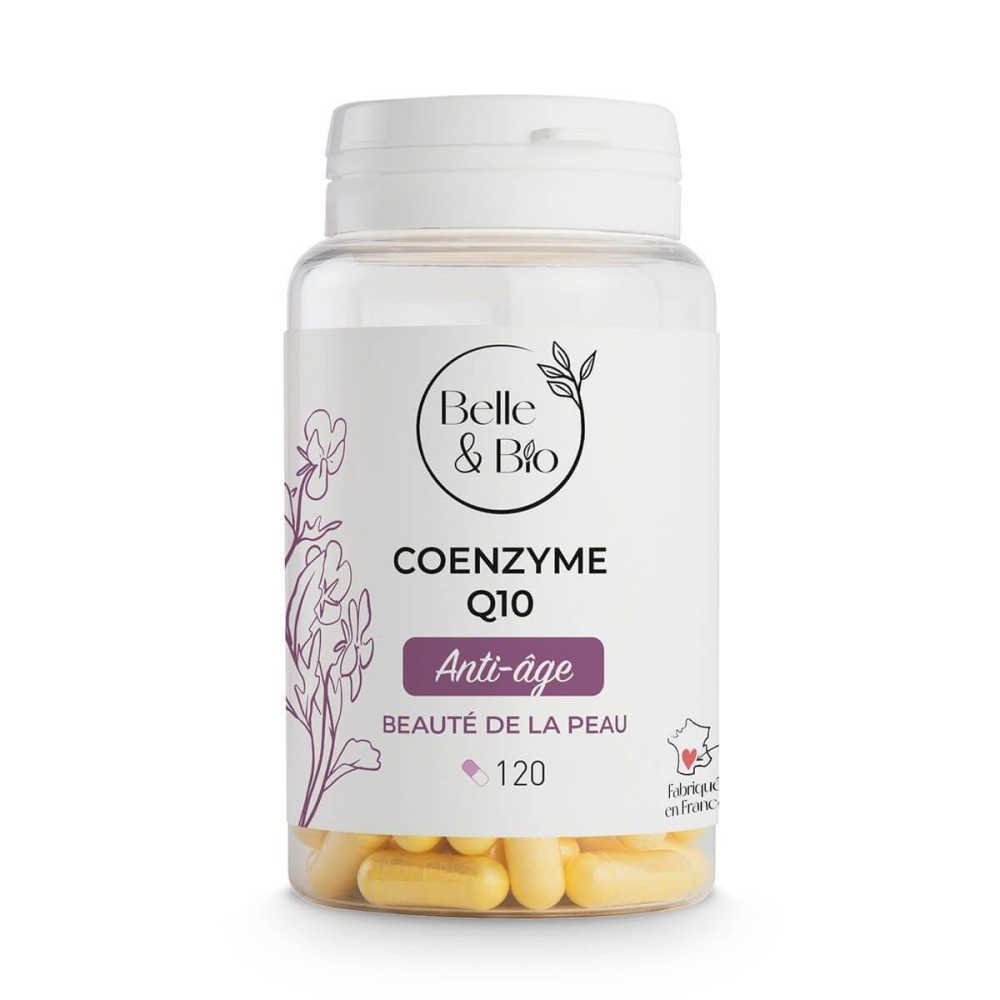 Belle&Bio Coenzima Q10 + Vitaminele B1, B6, B9, B12 120 Capsule Beneficii Coenzima Q10: intareste sistemul imunitar, ajuta in cu