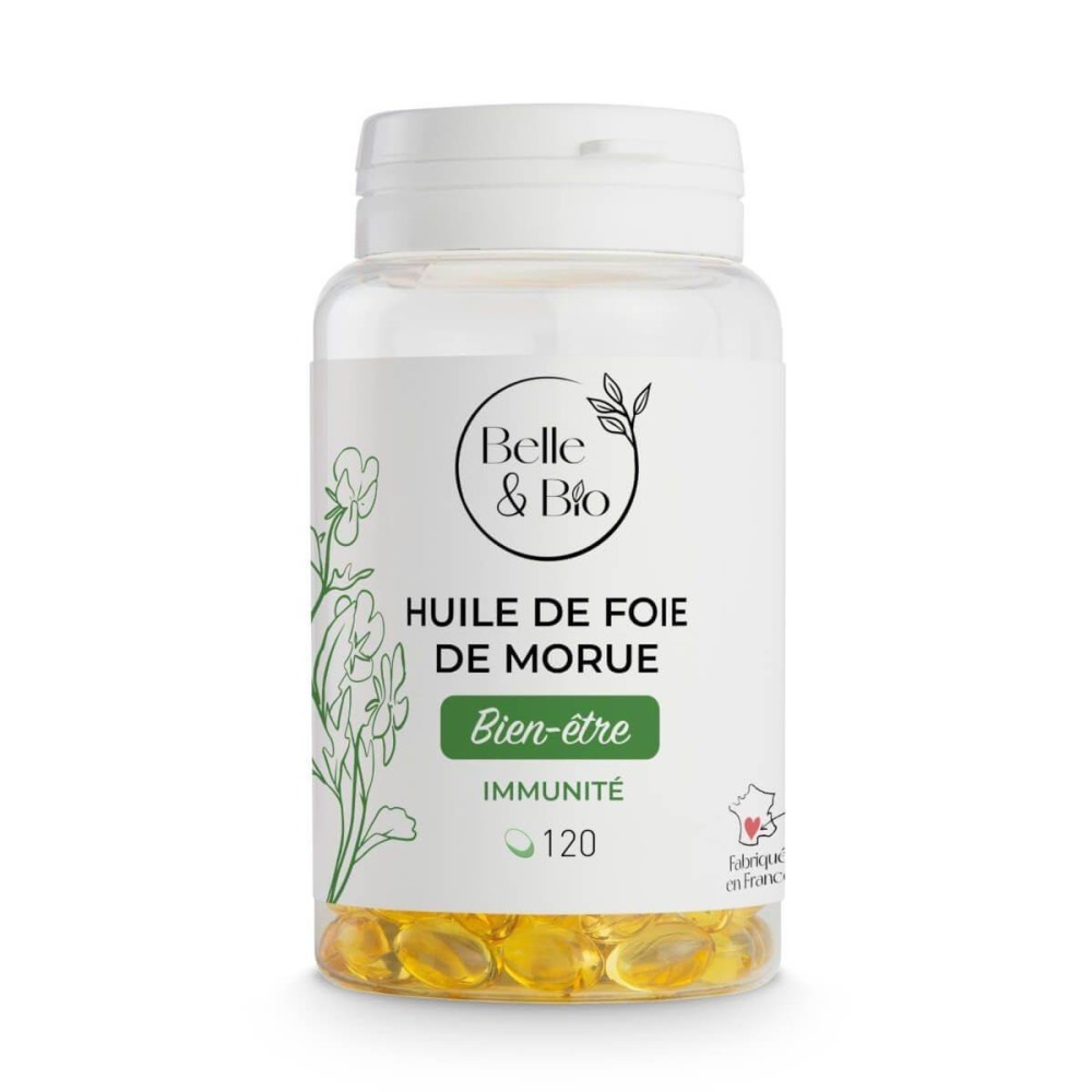 Ulei din ficat de Cod EPA/DHA 120 Capsule, Belle&Bio Ulei din ficat de cod beneficii: scade nivelul de Colesterol rau si creste Ulei din ficat de Cod EPA/DHA 120 Capsule, Belle&Bio Ulei din ficat de cod beneficii: scade nivelul de Colesterol rau si creste