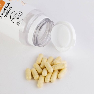 Belle&Bio Taurina + Vitamina C 90 Capsule, Reduce oboseala, creste energia Beneficii Taurina - Vitamina C: reduce oboseala, inta