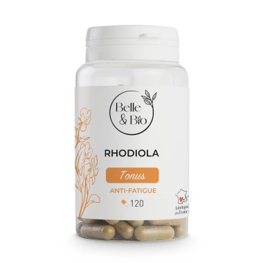 Belle&Bio Rhodiola Rosea 120 Capsule Beneficii Rhodiola rosea: are puternice proprietati tonifiante, creste performanta organism