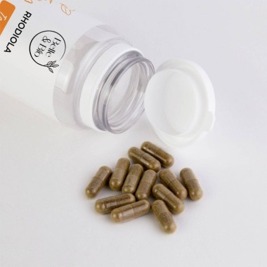 Belle&Bio Rhodiola Rosea 120 Capsule Beneficii Rhodiola rosea: are puternice proprietati tonifiante, creste performanta organism