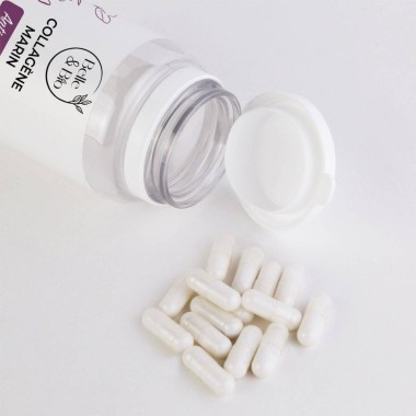Belle&Bio Colagen Marin 120 Capsule Beneficii colagen marin: contribuie la vitalitatea pielii, promoveaza flexibilitatea articul
