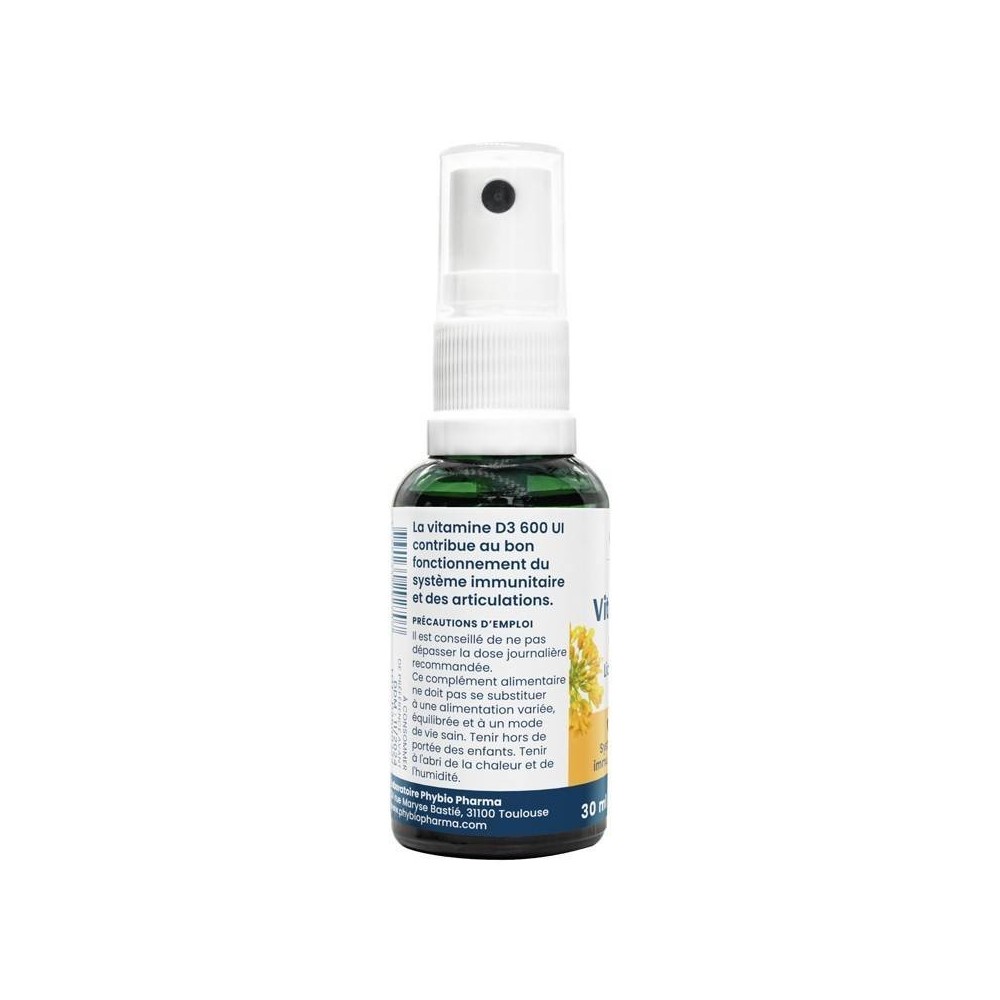 Oemine Vitamina D3 - vegetala, spray picaturi orale Beneficii Vitamina D3: mentinerea sanatatii dintilor si a oaselor, mentinere
