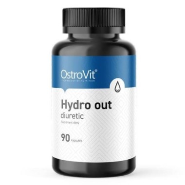 OstroVit Hydro Out Diuretic 90 Capsule Faciliteaza evacuarea excesului de apa din organism, Imbunatateste definirea muschilor si