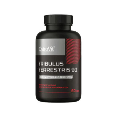 Tribulus Terrestris 90% Saponine 1000 mg 60 Capsule, OstroVit Tribulus Terrestris beneficii: creste in mod natural nivelul de te