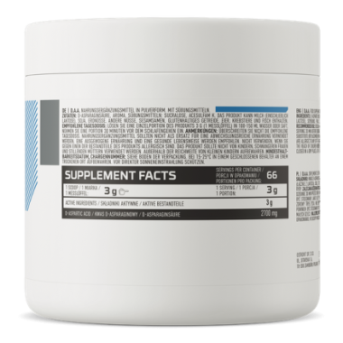 OstroVit Supreme Pure D.A.A. D-Aspartic Acid pudra 200 grame Beneficii D-Aspartic Acid pudra, (DAA): stimulează producția de tes
