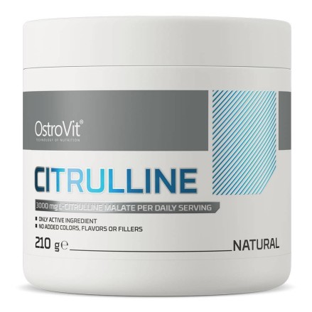 OstroVit Citrulline 210 grame (Oxid Niric, pompare, vasodilatator, Ctrulina) Beneficiile Citrulinei: poate imbunatati performant