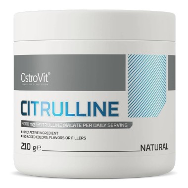OstroVit Citrulline 210 grame (Oxid Niric, pompare, vasodilatator, Ctrulina) Beneficiile Citrulinei: poate imbunatati performant