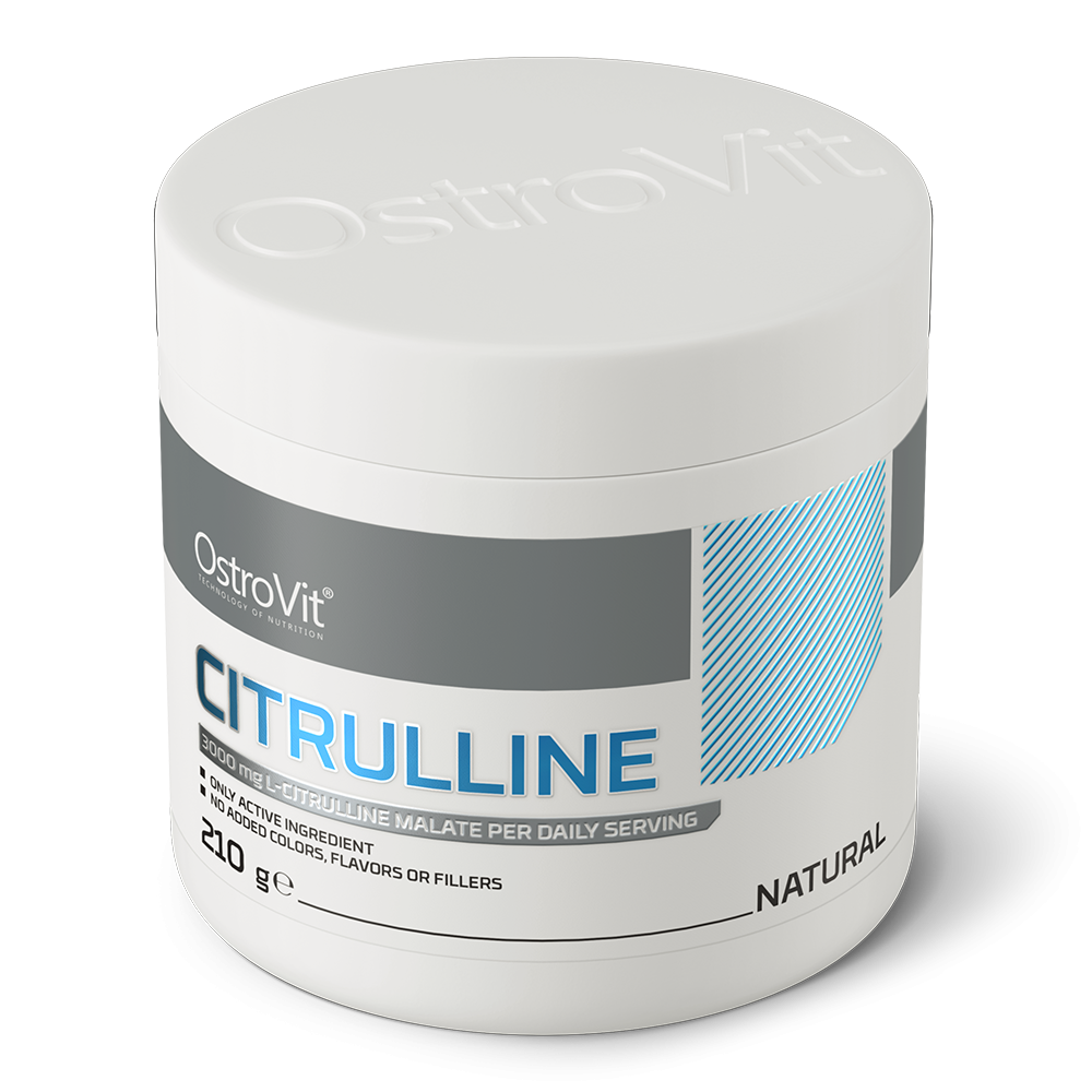 OstroVit Citrulline 210 grame (Oxid Niric, pompare, vasodilatator, Ctrulina) Beneficiile Citrulinei: poate imbunatati performant