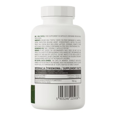 Armurariu - Milk Thistle Vege 90 Capsule, OstroVit Armurariu - Milk Thistle Vege Beneficii: elimina toxinele, sustine confortul 
