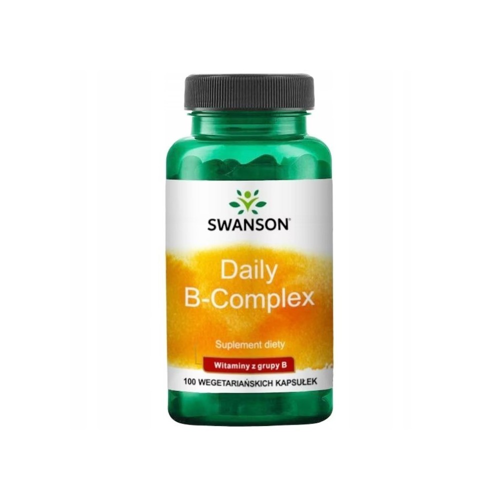 Daily B-Complex 100 Capsule Swanson
Areprezintă un complex complet de vitamine B pentru sănătatea sistemului nervos, imunitar ș Daily B-Complex 100 Capsule Swanson
Areprezintă un complex complet de vitamine B pentru sănătatea sistemului nervos, imunitar ș