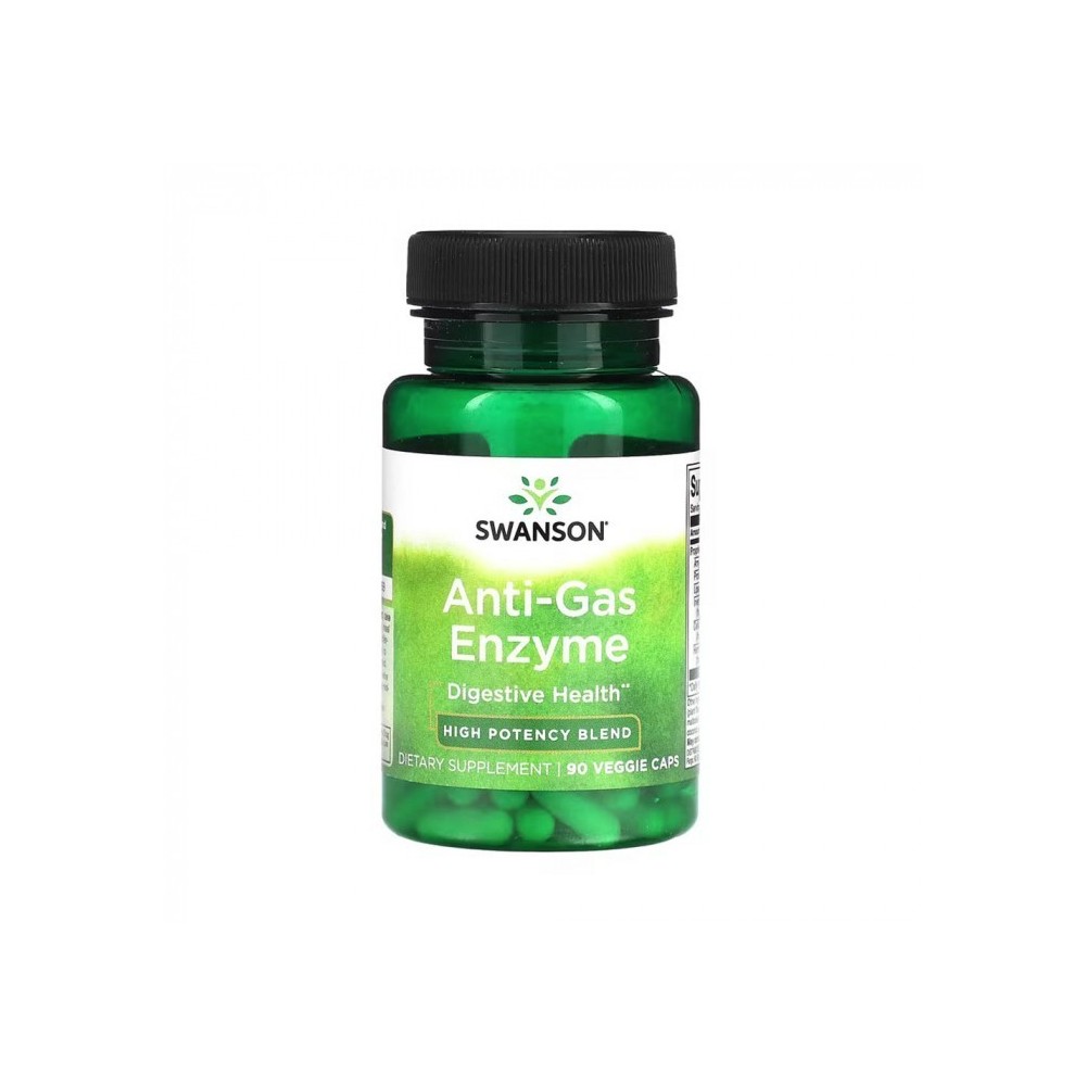 Anti-Gas Enzymes 90 Capsule Swanson Swanson's Anti-Gas Enzyme este un supliment alimentar inovator conceput pentru a susține pro Anti-Gas Enzymes 90 Capsule Swanson Swanson's Anti-Gas Enzyme este un supliment alimentar inovator conceput pentru a susține pro