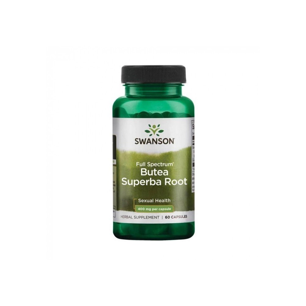Full Spectrum Butea Superba Root 400mg 60 Capsule Swanson Butea Superba este o plantă afrodisiacă, originară din Thailanda. Loca Full Spectrum Butea Superba Root 400mg 60 Capsule Swanson Butea Superba este o plantă afrodisiacă, originară din Thailanda. Loca