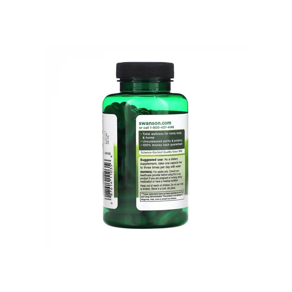 Neem Leaf - Antifungic si Antibacterian 500 mg 100 Capsule Swanson Beneficiile medicinale au fost descrise în special pentru fru