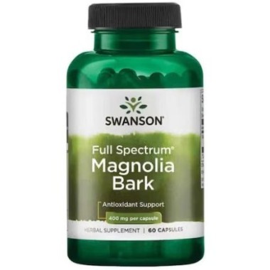 Magnolia Bark - Scoarta de Magnolia 400mg 60 Capsule, Swanson Una dintre caracteristicile principale ale extractului de magnolia