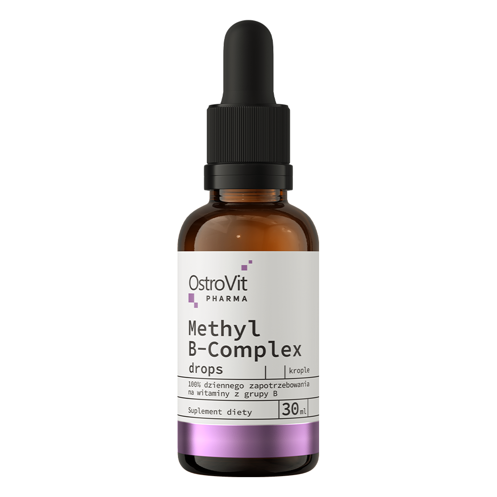 Pharma Methyl B-Complex picatui 30 ml, OstroVit OstroVit Pharma Methyl B-Complex este un supliment alimentar care este o sursă a Pharma Methyl B-Complex picatui 30 ml, OstroVit OstroVit Pharma Methyl B-Complex este un supliment alimentar care este o sursă a