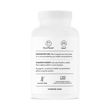 Methyl-Guard® - Betaina + Folate + B6 + B12, 180 Capsule, Thorne Research Menținerea unui nivel normal de homocisteină în sângel