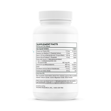 Basic B Complex 60 Capsule, Thorne Research  - 2
