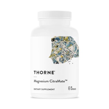 Magnesium CitraMate 135mg 90 Capsule, Thorne Research Mineralul de magneziu este crucial pentru funcționarea corectă a organismu