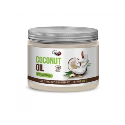 Pure Nutrition USA Ulei de cocos (Coconut Oil) - 450 grame Beneficiile uleiului de nucă de cocos de la Pure Nutrition: presat la