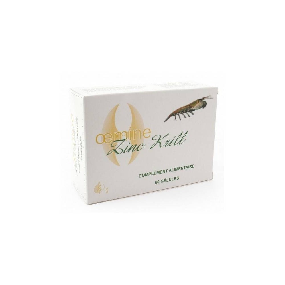 Oemine Zinc Krill, 60 gelule Beneficii Zinc: mentinerea oaselor sanatoase, pentru o piele normala, unghii si par sanatos, mentin