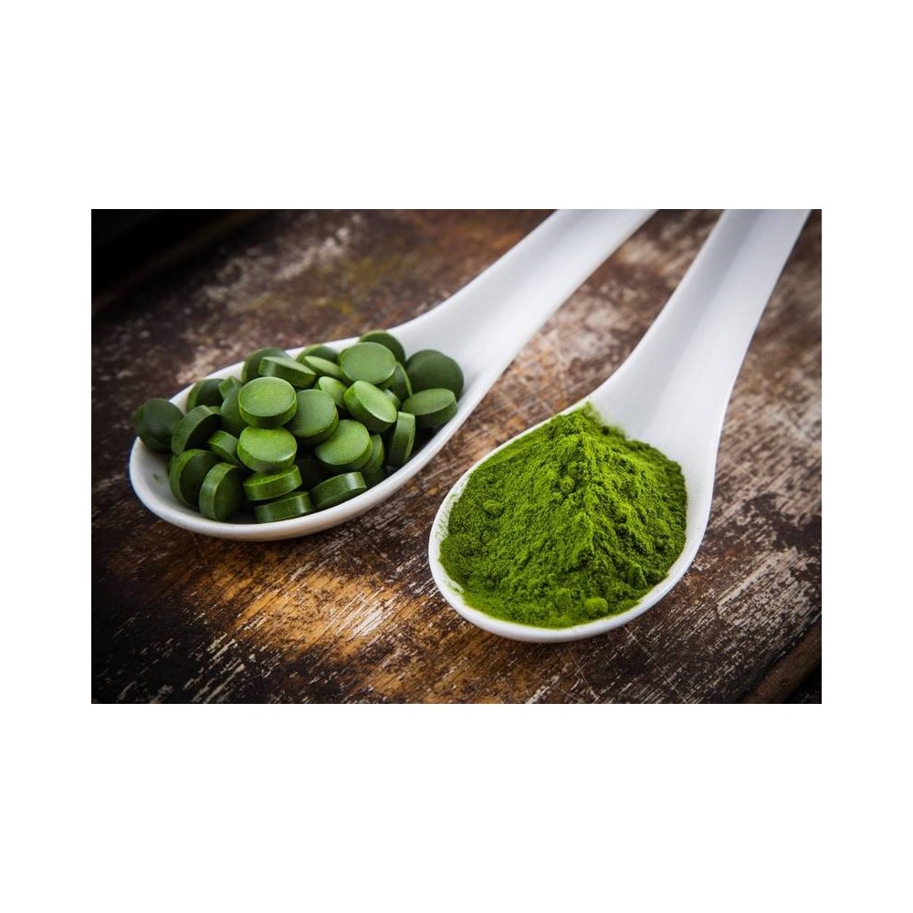 Chlorella + Spirulina Organica 240 Capsule, Vegavero Chlorella + Spirulina Organica beneficii: protejeaza si imbunatateste sanat