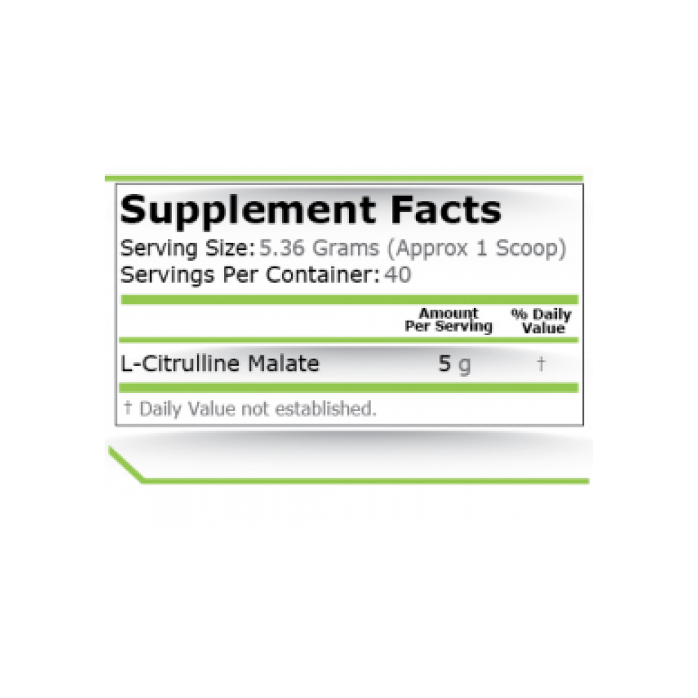 Pure Nutrition USA Citrulline Malate, Citrulina Malat, 250 grame, 5 grame doza, Oxid Nitric Beneficii Citrulline Malate: Oxid Ni