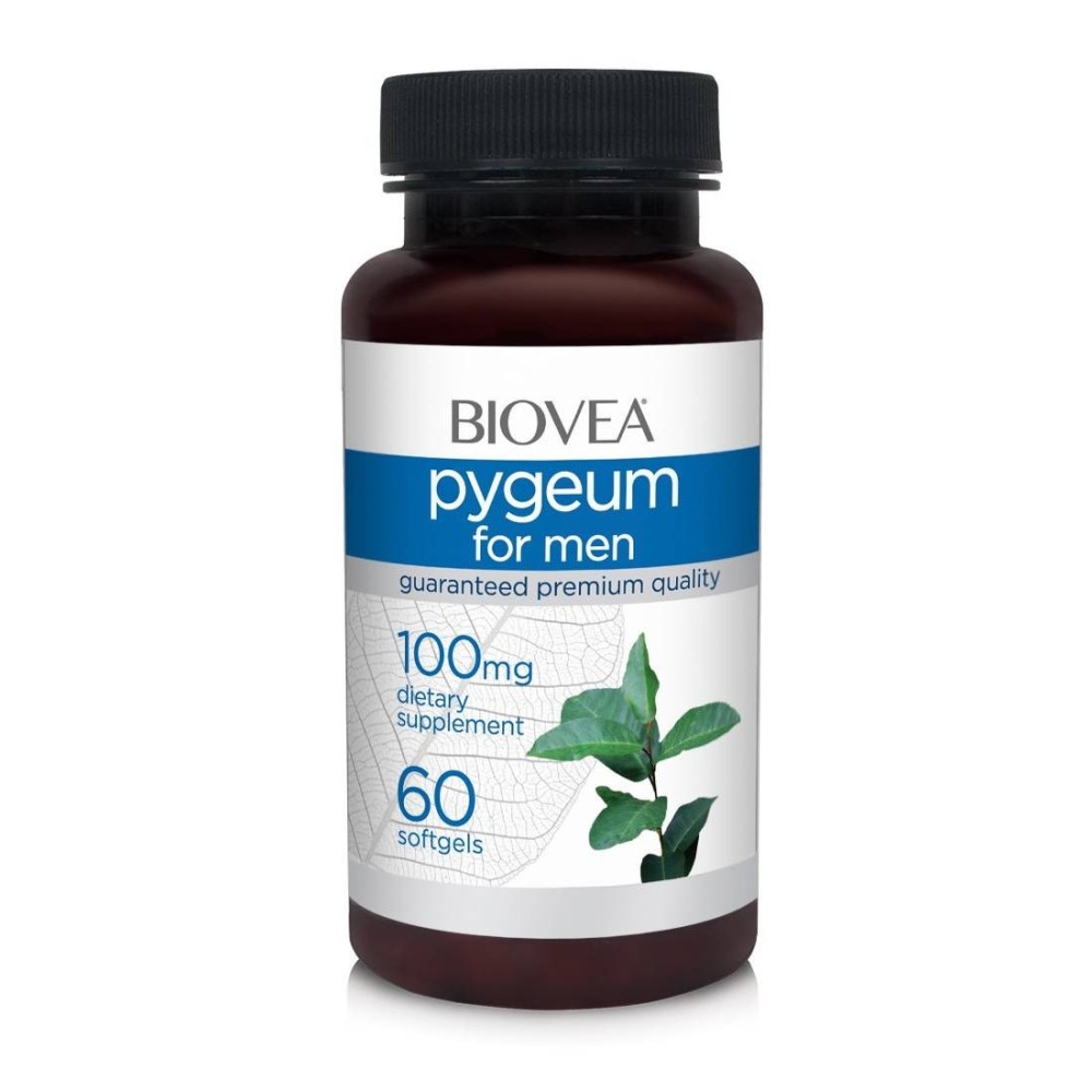 Biovea Pygeum 100 mg 60 Capsule, prostata barbati Beneficii Pygeum: reducerea edemului prostatei, reduce colesterolul, ajută la Biovea Pygeum 100 mg 60 Capsule, prostata barbati Beneficii Pygeum: reducerea edemului prostatei, reduce colesterolul, ajută la