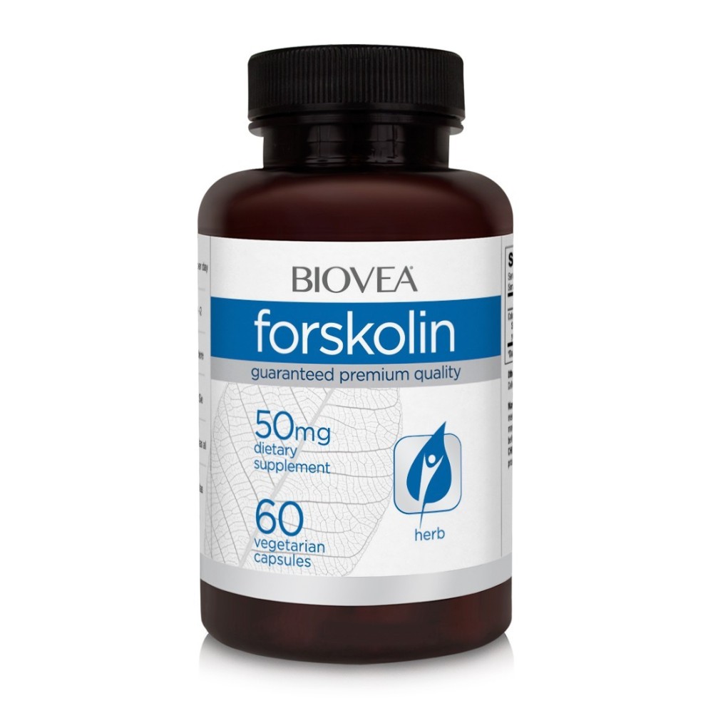 Biovea Forskolin 50mg 60 Capsule (2 capsule - 100 mg) Beneficii Forskolin: promovează sănătatea cardiovasculară, arde grăsimile Biovea Forskolin 50mg 60 Capsule (2 capsule - 100 mg) Beneficii Forskolin: promovează sănătatea cardiovasculară, arde grăsimile