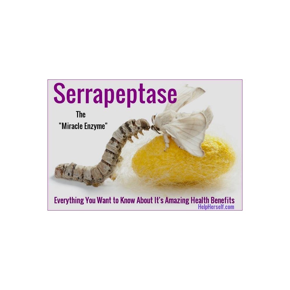 Biovea Serrapeptaza (Serrapeptase) 40,000 IU 90 Capsule Beneficii Serrapeptase: imbunătățește activitatea antibioticelor și lupt