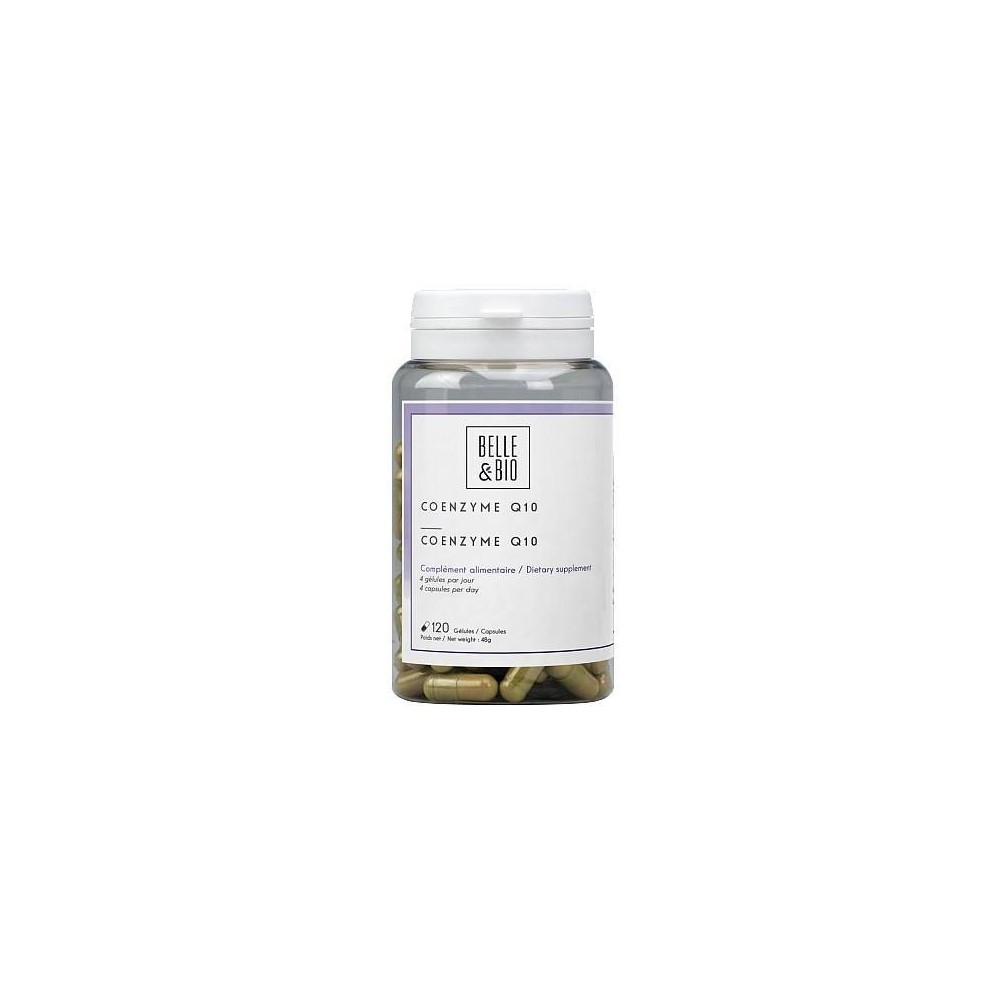 Belle&Bio Coenzima Q10 + Vitaminele B1, B6, B9, B12 120 Capsule Beneficii Coenzima Q10: intareste sistemul imunitar, ajuta in cu