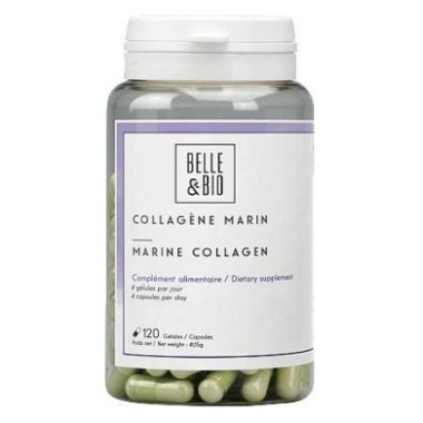 Belle&Bio Colagen Marin 120 Capsule Beneficii colagen marin: contribuie la vitalitatea pielii, promoveaza flexibilitatea articul