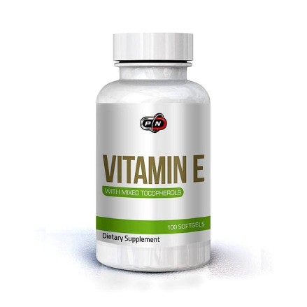 Pure Nutrition USA Vitamina E, 400 IU, 266 mg, 100 gelule Beneficii Vitamina E: antioxidant puternic, ajută la formarea de globu