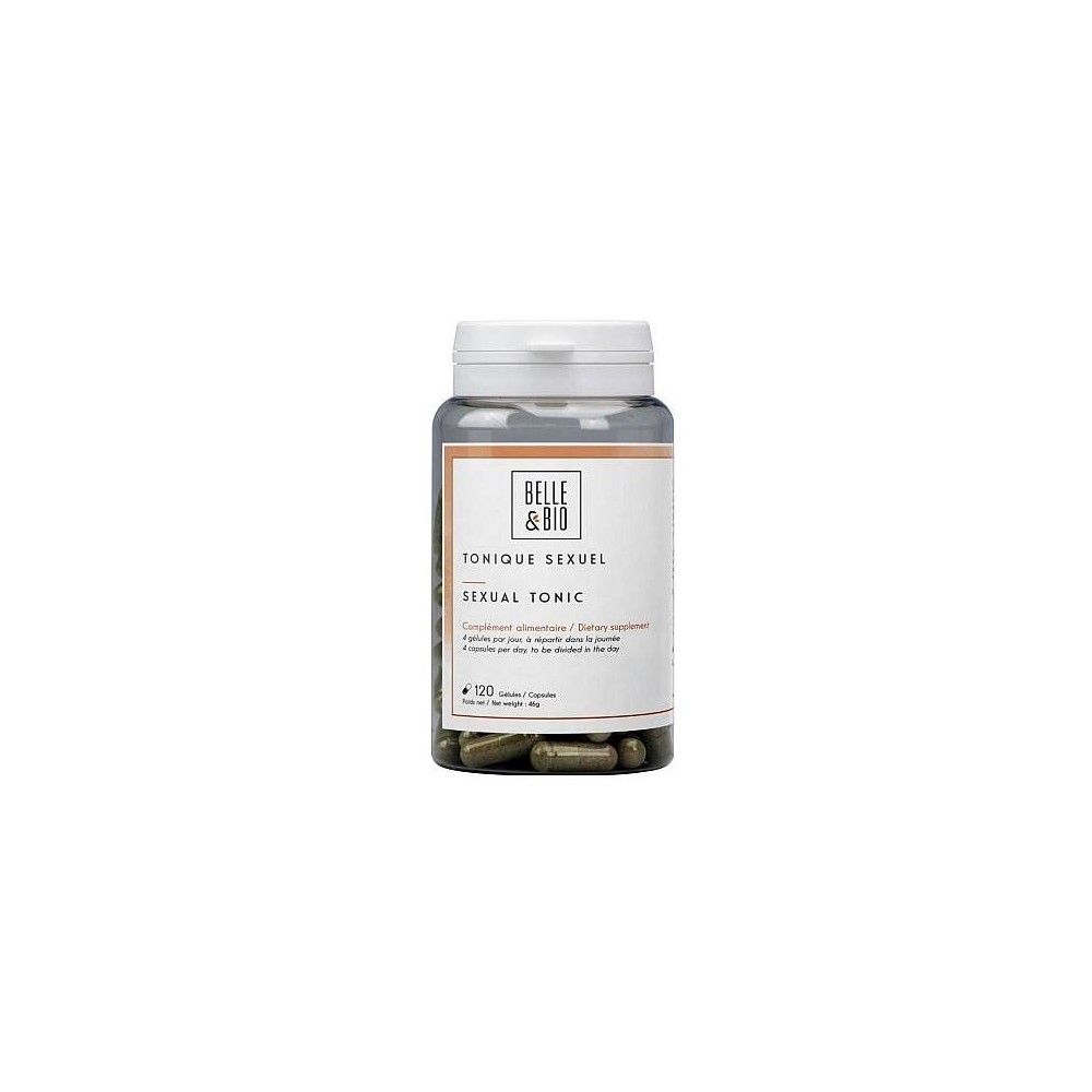 Tonic Sexual 120 Capsule (pentru potenta si libidou, afrodisiac) Belle&Bio Beneficii Tonic Sexual: creste tes-tosteronul, afrodi