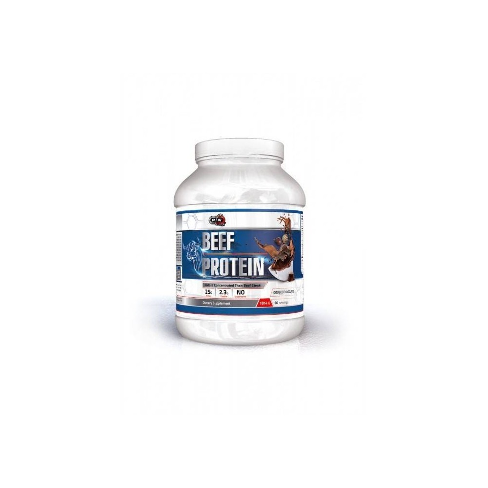 Pure Nutrition USA Beef Protein 1814 grame (Proteina din carne de vita) Beneficii Proteina din carne de vita: contine Creatina, 