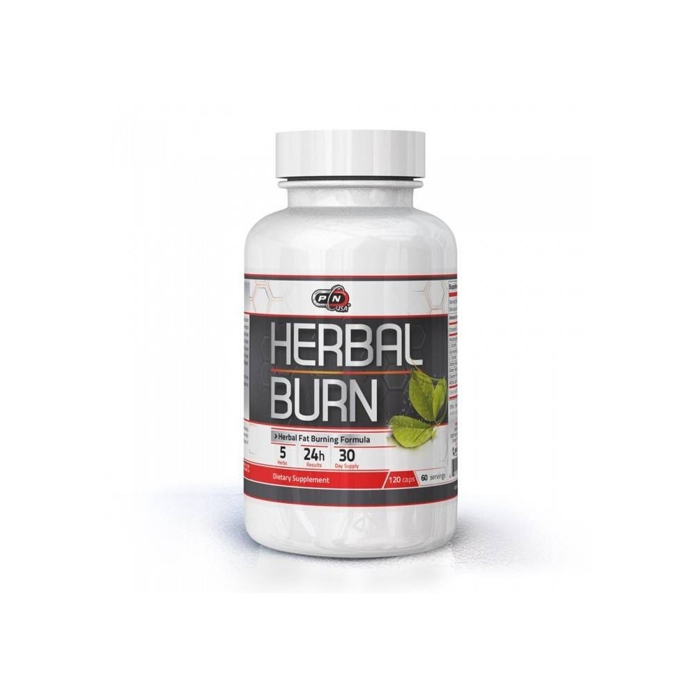 Pure Nutrition USA Herbal Burn 120 capsule, (Reduce pofta de mancare, arde grasimea) Beneficii Herbal Burn: produs 100% din plan