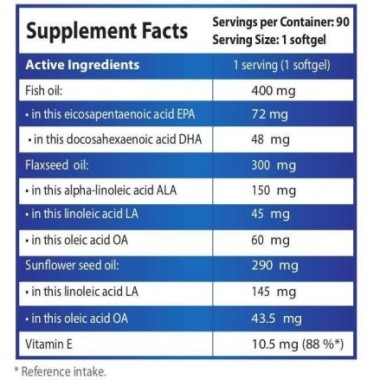 Omega 369 90 Capsule moi, HS Labs, Omega 3-6-9 Omega 369 beneficii: Sprijină sănătatea inimii si un nivel sănătos de colesterol,