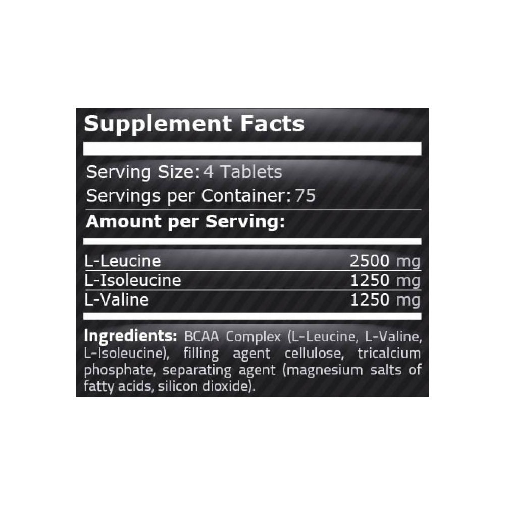 Pure Nutrition USA BCAA 5000 300 tablete (Aminoacizi esentiali) Beneficii BCAA 5000: aminoacizi esentiali, reduc oboseala muscul