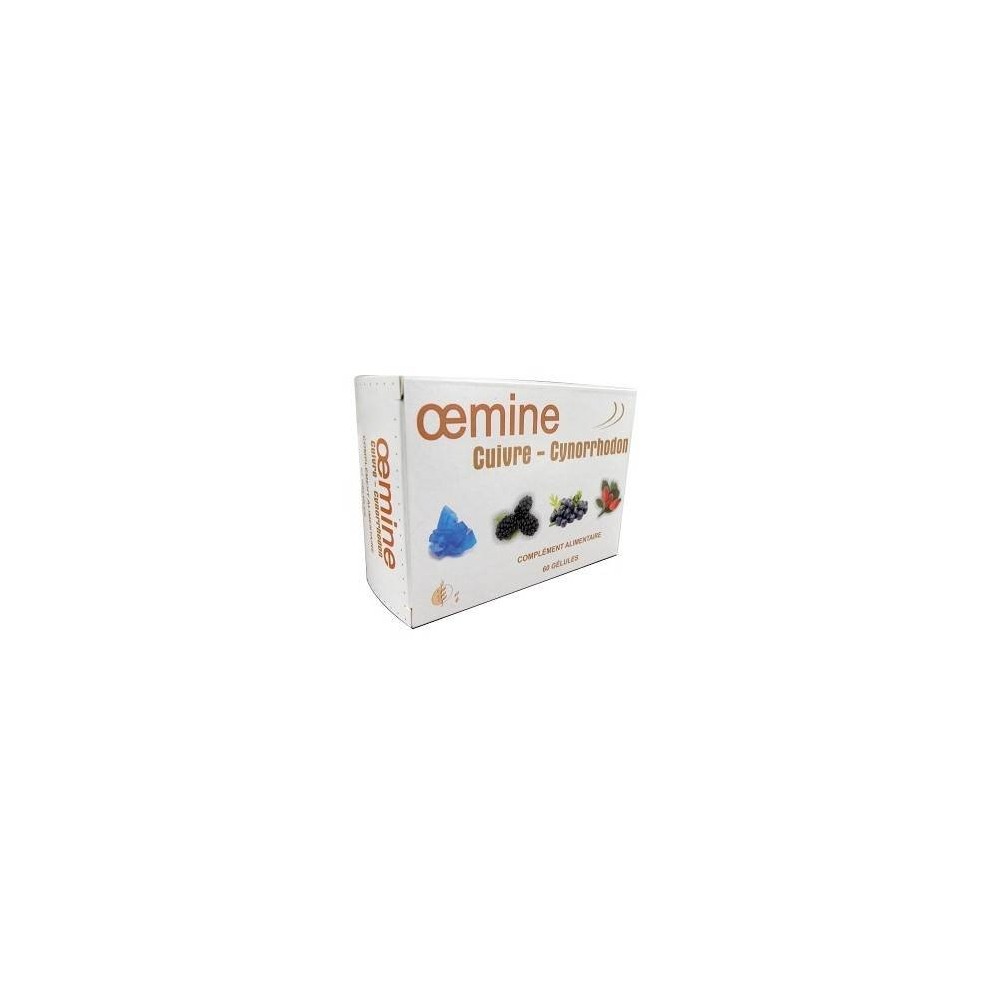 OEMINE CUPRU din macese - 60 capsule Beneficii Cupru: mentinerea tesutului conjunctiv normal, un metabolism normal de energie, f