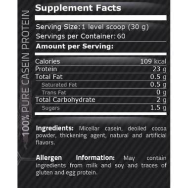 Pure Nutrition USA Proteina Cazeina - 1814 grame (Proteina Casein) Studiile realizate pe cazeina au aratat ca in urma consumului
