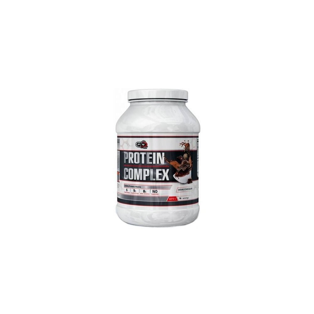 Pure Nutrition USA Protein Complex 2.27 kg, Sursa 6 tipuri de proteina Beneficii Protein Complex: 6 surse de proteina, 2 tipuri 