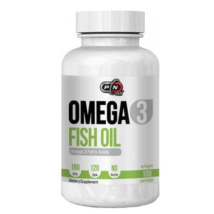 Pure Nutrition USA Omega 3 1000mg 100 Gelule 180 EPA si 120 DHA Ulei de peste Beneficiile Omega 3 ulei de peste: ofera un raport